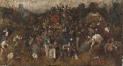 Pieter Bruegel El vino de la fiesta de San Martin France oil painting artist